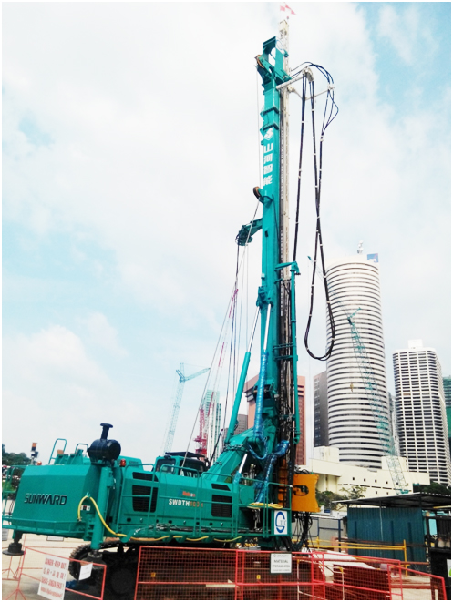 山河智能大型地基固化ued在线官网网页版扎根新加坡