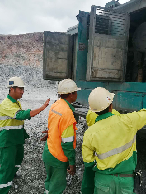 高温酷暑，山河智能凿岩ued在线官网网页版异域扬威