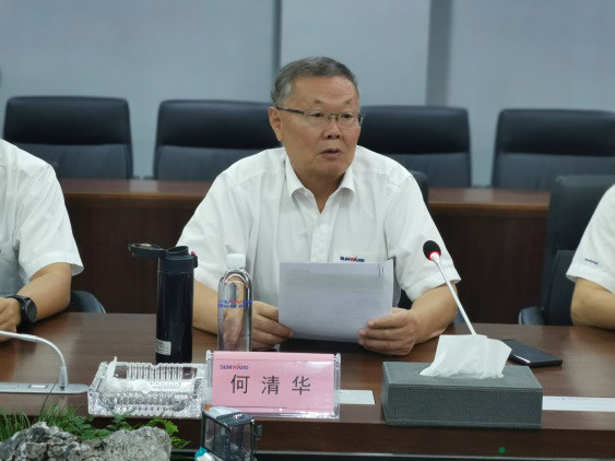 深化校企合作 湖南农大党委书记陈弘一行到访山河智能