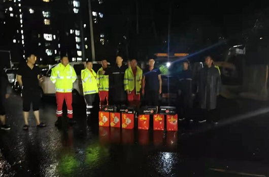 山河智能ued在线官网网页版驰援河南，助建家园防线