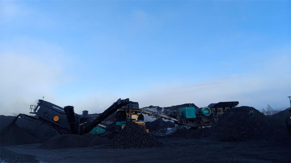 不惧-30℃极寒挑战,山河普石勒破碎筛分ued在线官网网页版稳定运行!