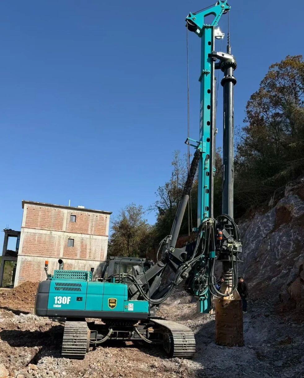 从国家重点工程到乡村安居建设，山河智能旋挖钻机实现跨场景担当